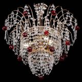 Люстра Агата Венеция №2 - 3 лампы красная в Ижевске Люстра Агата Венеция №2 - 3 лампы красная в Ижевске