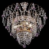 Люстра Агата Венеция №2 - 3 лампы розовая в Ижевске