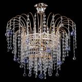 Люстра Агата Венеция №3 фиолетовая в Ижевске