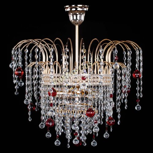 Люстра Агата Венеция №3 красная в Ижевске Люстра Агата Венеция №3 красная в Ижевске