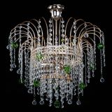 Люстра Агата Венеция №3 зеленая в Ижевске