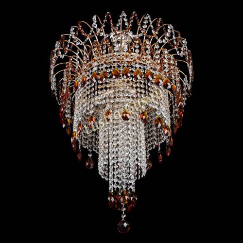 Люстра Агата Венеция №4 длинная Чайная в Ижевске Гусь Хрустальный