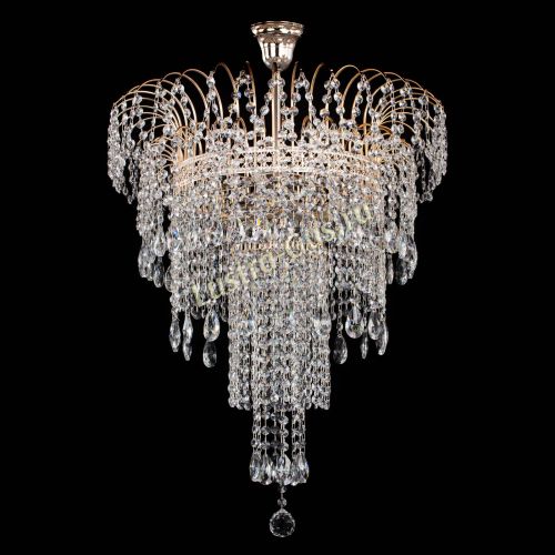 Люстра Агата Венеция №4 длинная в Ижевске Гусь Хрустальный