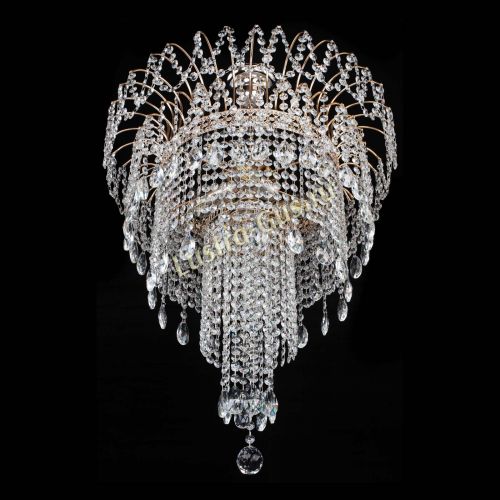 Люстра Агата Венеция №4 длинная в Ижевске Гусь Хрустальный