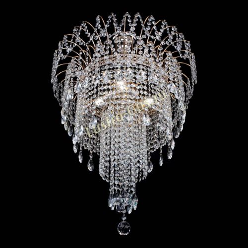 Люстра Агата Венеция №4 длинная в Ижевске Гусь Хрустальный