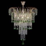 Люстра Агата Венеция №4 длинная Зеленая в Ижевске