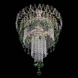 Люстра Агата Венеция №4 длинная Зеленая в Ижевске