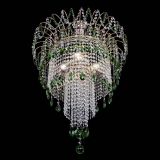 Люстра Агата Венеция №4 длинная Зеленая в Ижевске