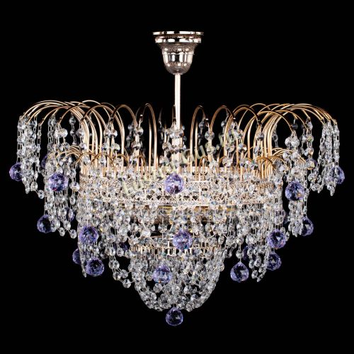 Люстра Агата Венеция №4 шар фиолетовая в Ижевске Люстра Агата Венеция №4 шар фиолетовая в Ижевске