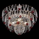 Люстра Агата Венеция №4 шар красная в Ижевске