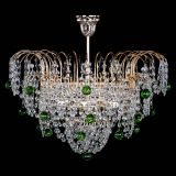 Люстра Агата Венеция №4 шар зеленая в Ижевске