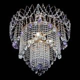 Люстра Агата Венеция №4 фиолетовая в Ижевске