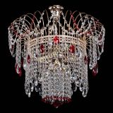 Люстра Агата Венеция №4 красная в Ижевске Люстра Агата Венеция №4 красная в Ижевске