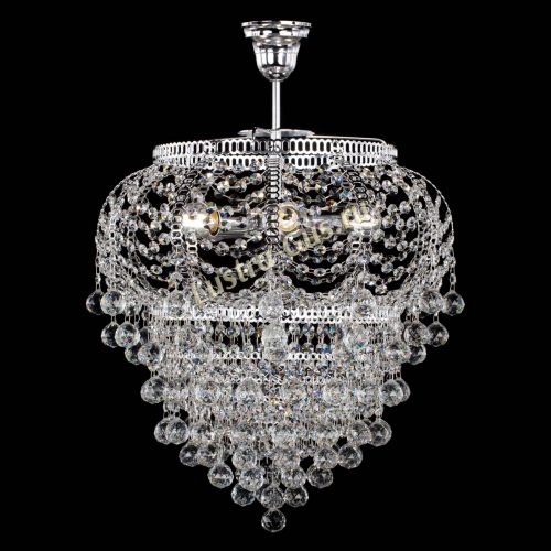 Люстра Альфа №5 шар в Ижевске Гусь Хрустальный