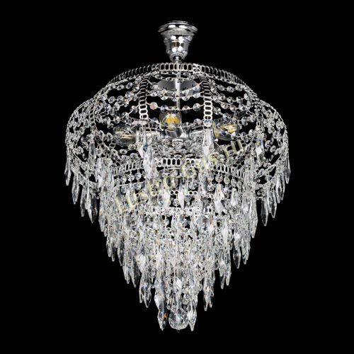 Люстра Альфа №5 с подвесом в Ижевске Гусь Хрустальный