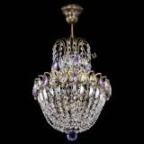 Люстра Астра №1 с подвесом под бронзу Фиолетоавя в Ижевске