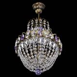 Люстра Астра №1 с подвесом под бронзу Фиолетоавя в Ижевске