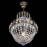 Люстра Астра №1 с подвесом под бронзу Фиолетоавя в Ижевске