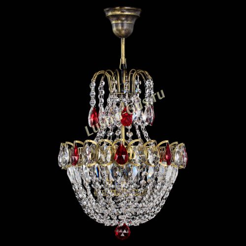 Люстра Астра №1 с подвесом под бронзу Красная в Ижевске Люстра Астра №1 с подвесом под бронзу Красная в Ижевске