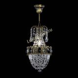 Люстра Астра №1 узкая черная под бронзу в Ижевске