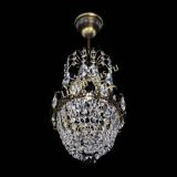 Люстра Астра №1 узкая черная под бронзу в Ижевске