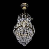 Люстра Астра №1 узкая с подвесом под бронзу в Ижевске