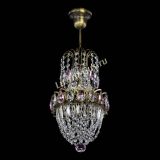 Люстра Астра №1 узкая розовая под бронзу в Ижевске