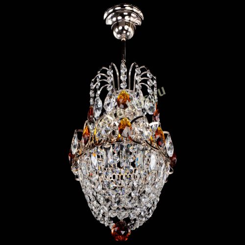 Люстра Астра №1 узкая чайная в Ижевске Гусь Хрустальный