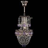 Люстра Астра №1 узкая фиолетовая в Ижевске