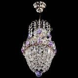 Люстра Астра №1 узкая фиолетовая в Ижевске