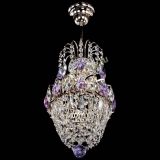 Люстра Астра №1 узкая фиолетовая в Ижевске