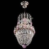 Люстра Астра №1 узкая розовая в Ижевске