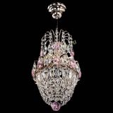 Люстра Астра №1 узкая розовая в Ижевске