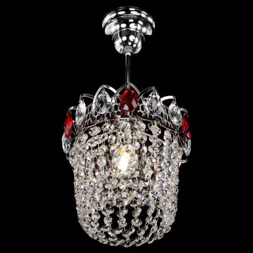 Люстра Астра ажур №1 красная в Ижевске Гусь Хрустальный