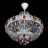 Люстра Астра Белая с подвесом чайная в Ижевске