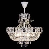 Люстра Астра Белая с подвесом черная в Ижевске