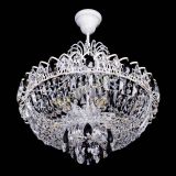 Люстра Астра Белая с подвесом черная в Ижевске