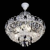 Люстра Астра Белая с подвесом черная в Ижевске