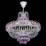 Люстра Астра Белая с подвесом розовая в Ижевске Люстра Астра Белая с подвесом розовая в Ижевске