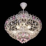 Люстра Астра Белая с подвесом розовая в Ижевске Люстра Астра Белая с подвесом розовая в Ижевске