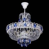 Люстра Астра Белая с подвесом синяя в Ижевске