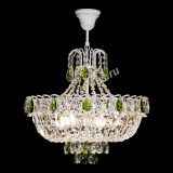 Люстра Астра Белая с подвесом зеленая в Ижевске