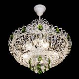 Люстра Астра Белая с подвесом зеленая в Ижевске