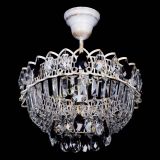 Люстра Астра Бутон №1 Черная - белая с подвесом в Ижевске