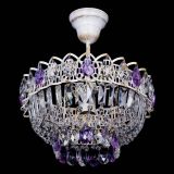 Люстра Астра Бутон №1 Фиолетовая - белая с подвесом в Ижевске