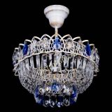 Люстра Астра Бутон №1 Синяя - белая с подвесом в Ижевске