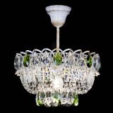 Люстра Астра Бутон №1 Зеленая - белая с подвесом  в Ижевске