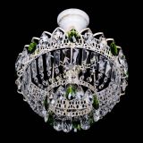 Люстра Астра Бутон №1 Зеленая - белая с подвесом  в Ижевске