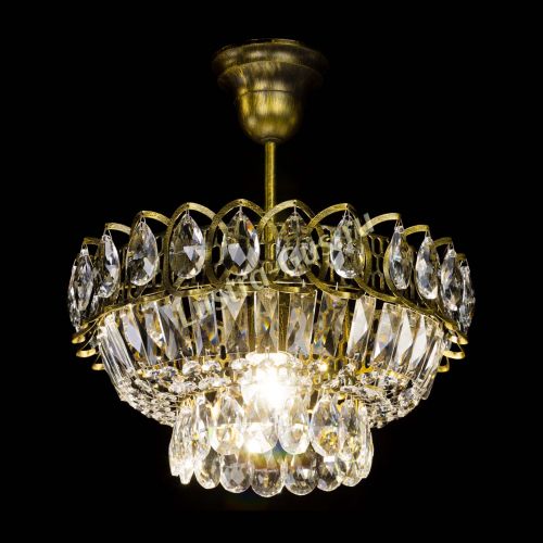 Люстра Астра Бутон №1 с подвесом под бронзу в Ижевске Гусь Хрустальный