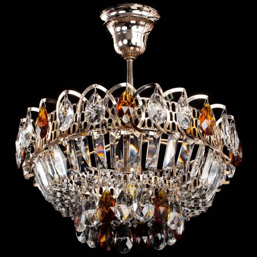 Люстра Астра Бутон №1 с подвесом Чайная в Ижевске Гусь Хрустальный